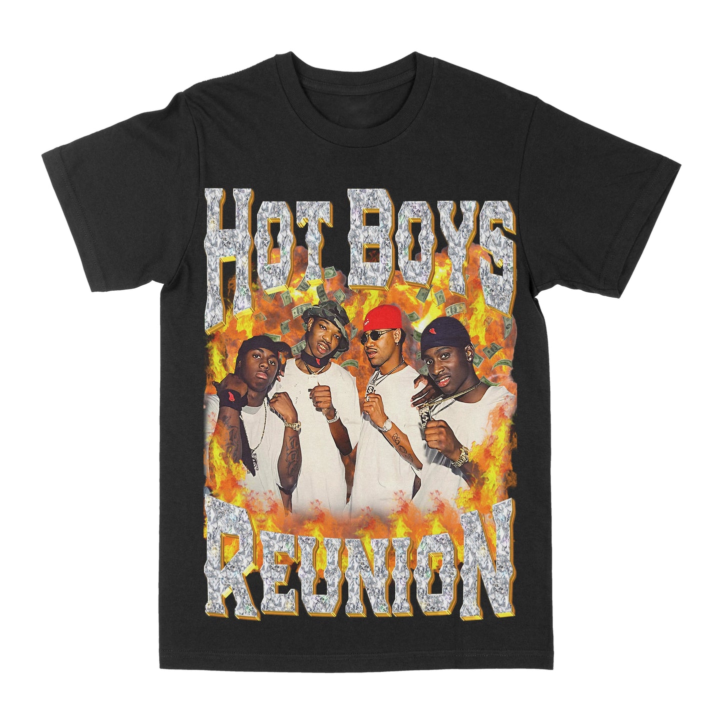 Hot Boys "Reunion" Graphic Tee Style001