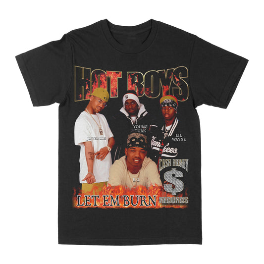 Hot Boys Graphic Tee Style001