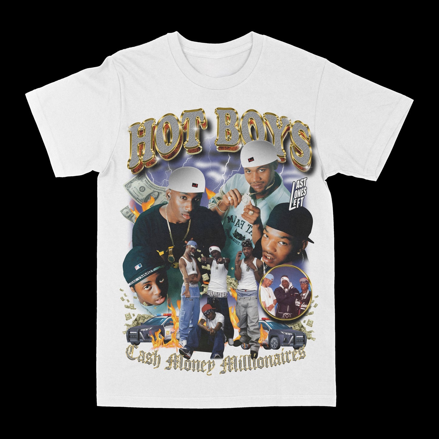 Hot Boys "Cash Money Millionaires" Graphic Tee Style001