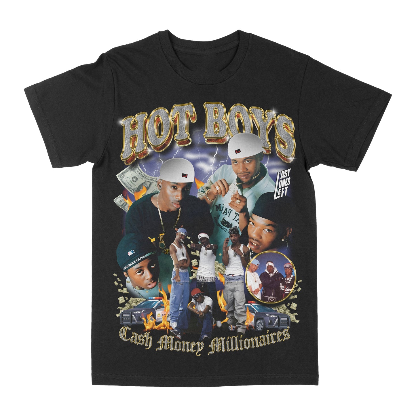 Hot Boys "Cash Money Millionaires" Graphic Tee Style001