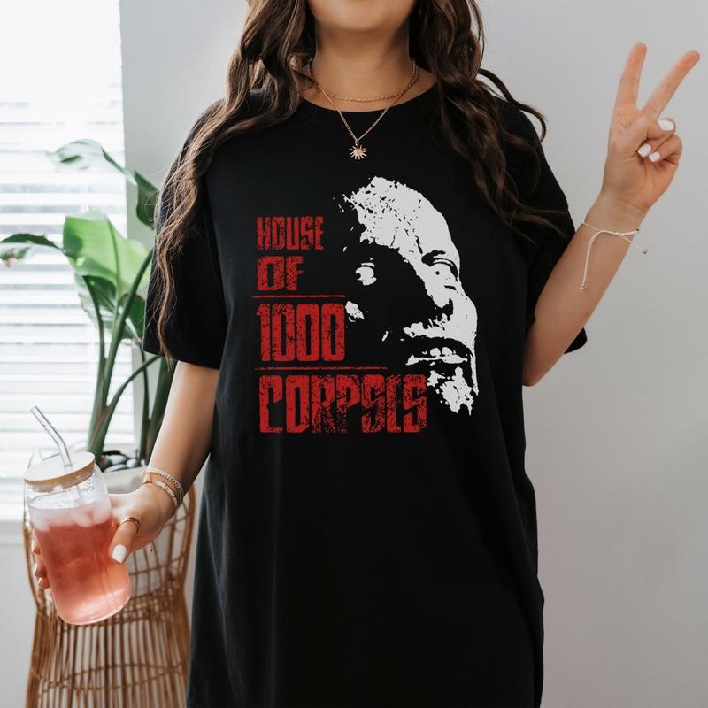 House Of 1000 Corpses Shirt Captain Spaulding Shirt Horror Halloween Shirt Horror Movie Shit Halloween Party Shirt