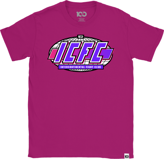 ten/o - 'ICFC Logo' T-Shirt - Purple