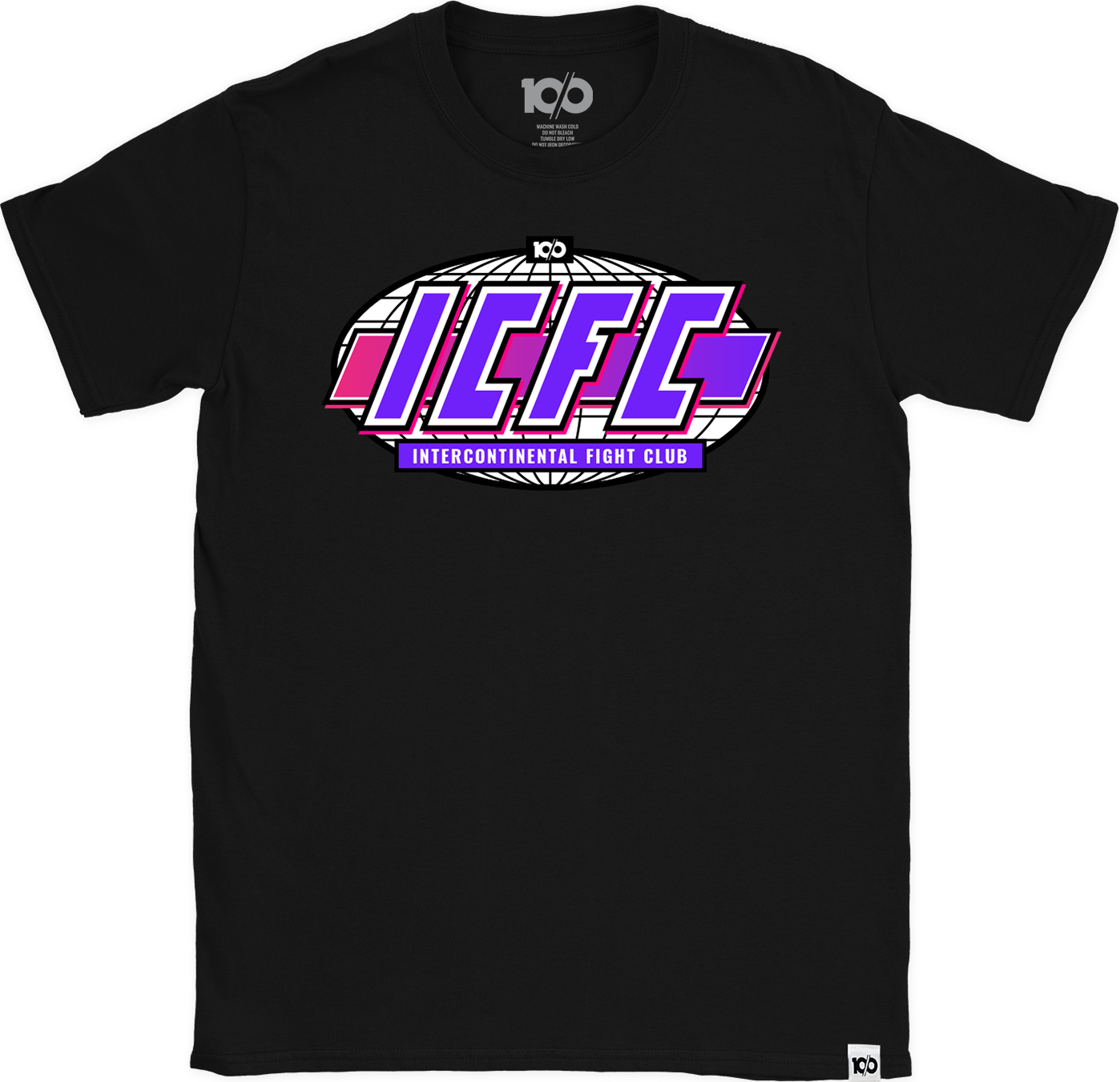 ten/o - 'ICFC Logo' T-Shirt - Black