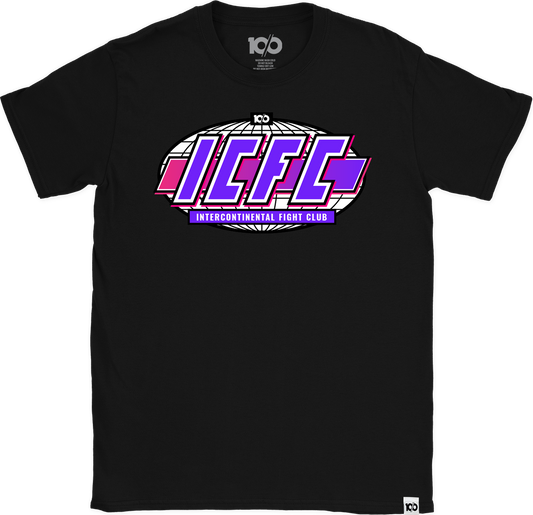 ten/o - 'ICFC Logo' T-Shirt - Black