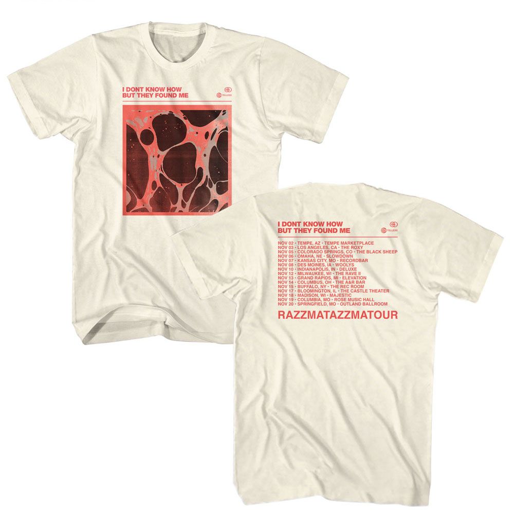 Idkhow - Razzmatazzma - American Classics - Solid Off-White Adult Short Sleeve T-Shirt