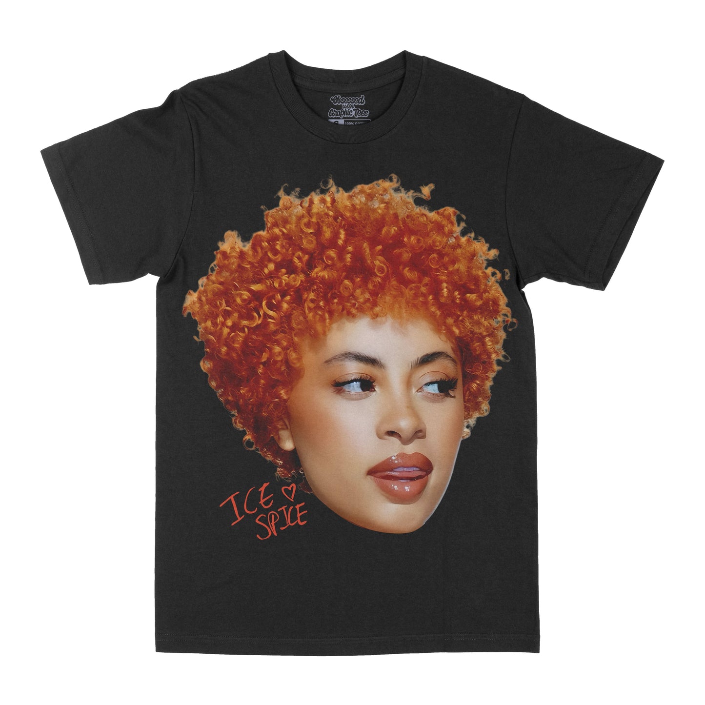 Ice Spice "Big Face" Graphic Tee Style001