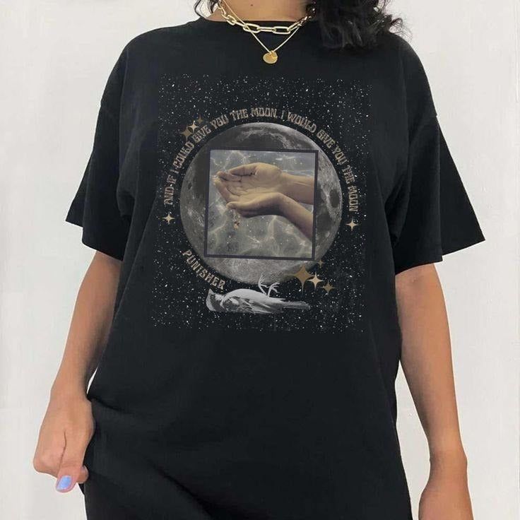 If I Could Give You The Moon, I Would Give You The Moon t-shirt, Punisher Shirt, Phoebe Bridgers merch