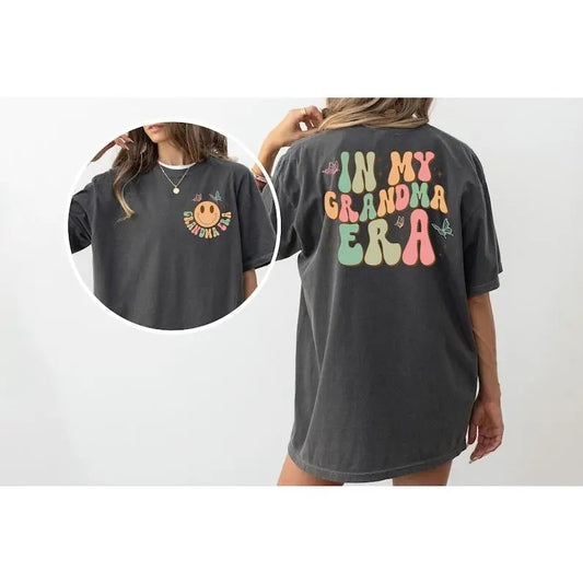 In My Grandma Era Shirt, Mothers Day Gift For Mom, New Grandma Announcement, Cool Grandmas Shirt, Grammy Shirt, Cute Nana Shirt, Mimi Gigi