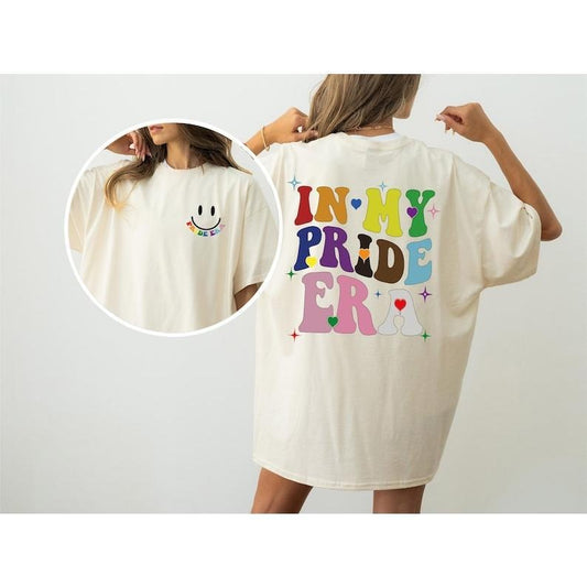 In My Pride Era Shirt, LGBTQ+ Pride Month Shirt, Proud Ally Shirt, LGBT Shirt, Gay Pride Shirt, Equality Queer Hoodie, T-shirt and sweater 2 sides, Gifts for dad, grandpa