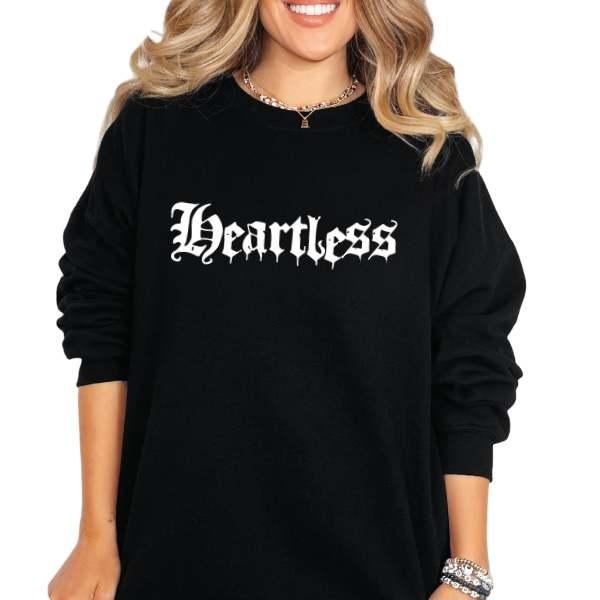 In The Drift I Disappear - Heartless Tee, Hoodie & Sweatshirt | Snowman Grunge Goth Emo Vibes | Sarcastic Alt Winter Fashion | Streetwear Style Casual