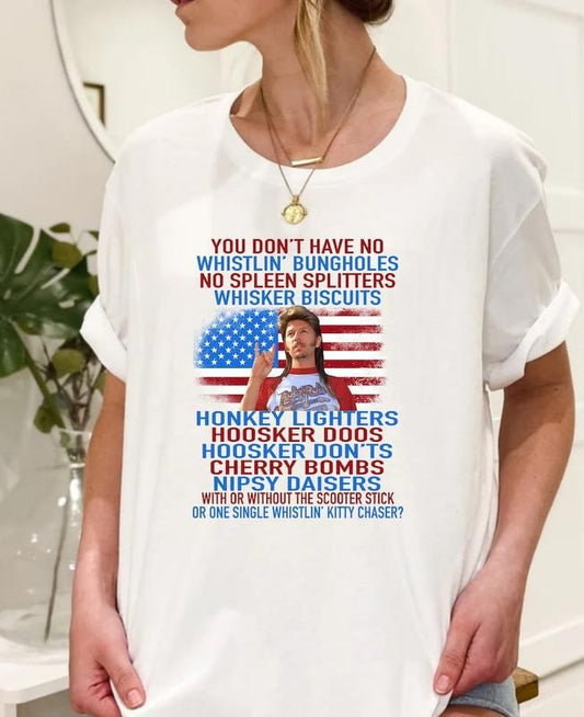 Independence Day Shirt, Funny Joe Dirt 4th of July Snakes and Sparklers Graphic Tee