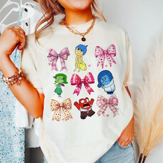 Inside Out T Shirt, Mental Health T-shirt, Inside Out Emotions Shirt, Mental Therapist, Happy Valentine's Day 2025