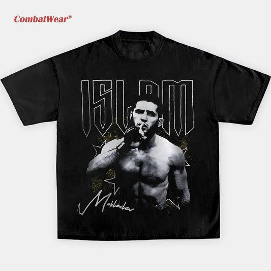 Islam Makhachev High Quality Tee, Boxing T-shirt, UFC Shirt, Fighter Tee, Graphic Boxing Champ T-Shirt