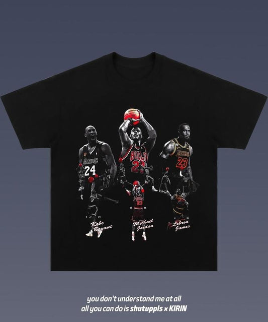 KOBE/JORDAN/JAMES 1.1 Tee | Vintage Tee Graphic T-Shirt Sweatshirt Hoodie | Sport Tee - Gift For Fan