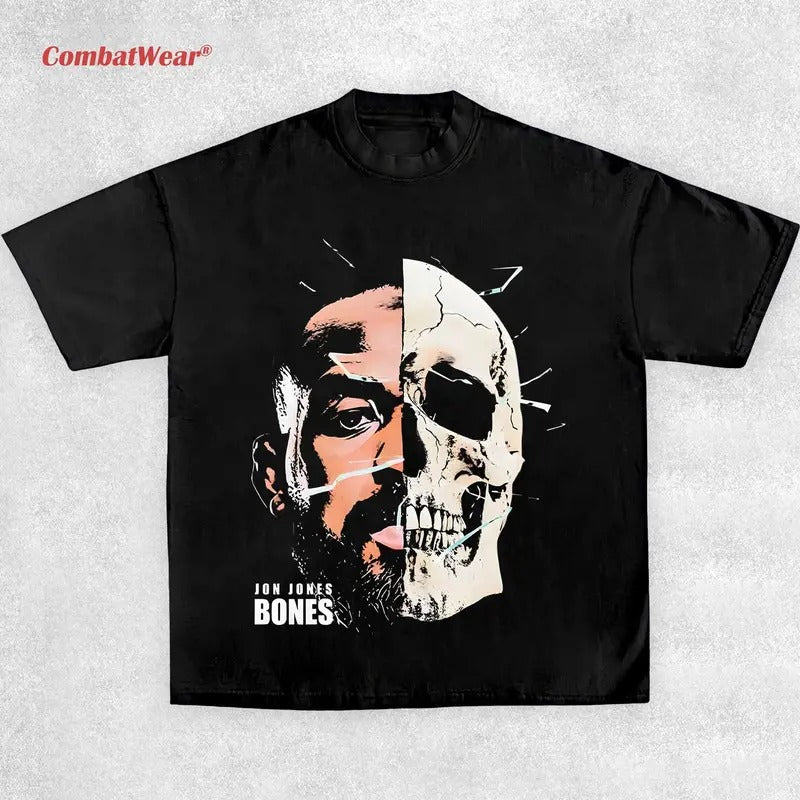 JON JONES TEE , Boxing T-shirt, Fighter Tee, Boxer Shirt, Sports Shirt, Boxing Merch, Vintage Boxing Tee, Graphic Boxing Champ T-Shirt