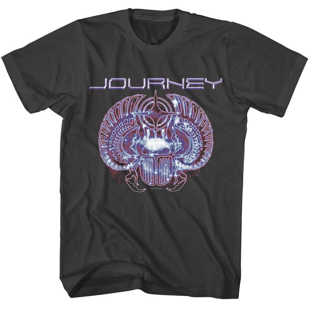 Journey - Space - American Classics - Solid Gray Adult Short Sleeve T-Shirt