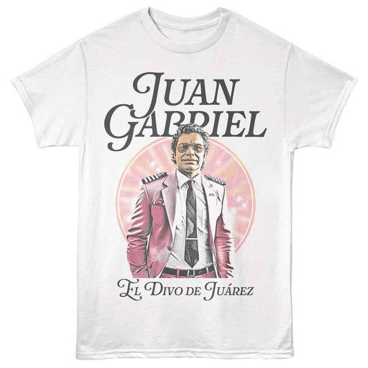 Juan Gabriel - Cuidades Mexico Pilot - American Classics - White Adult Short Sleeve T-Shirt