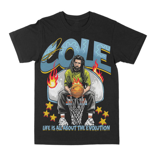 J. Cole "Evolution" Graphic Tee Style001