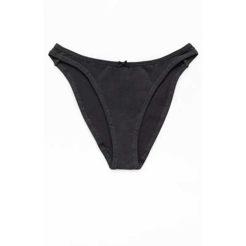 John Galt Women's Black Bikini Brief Underwear