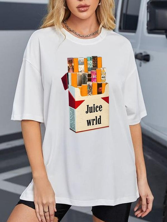 Juice WRLD Albums Smoking Sweatshirt Hoodie T-Shirt, Gift for men and women