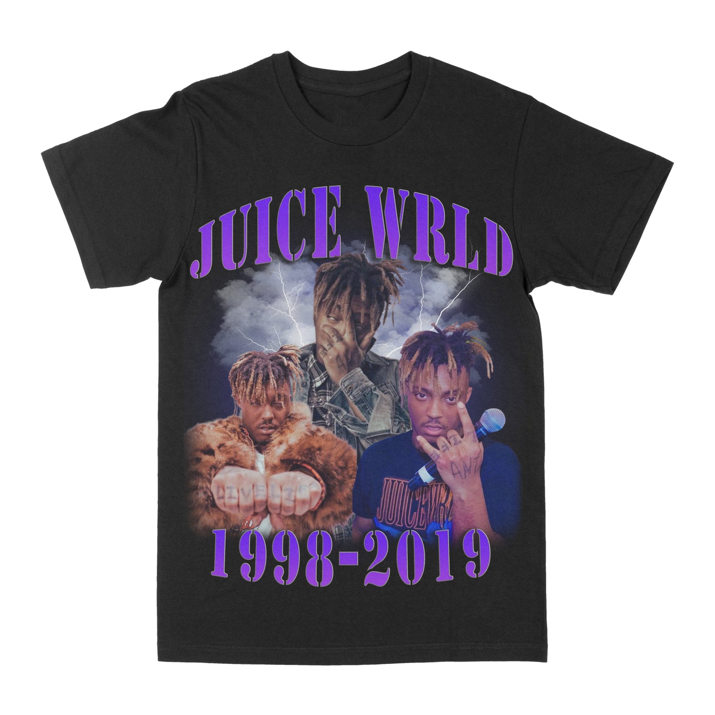Juice Wrld "Clouds" Graphic Tee Style001
