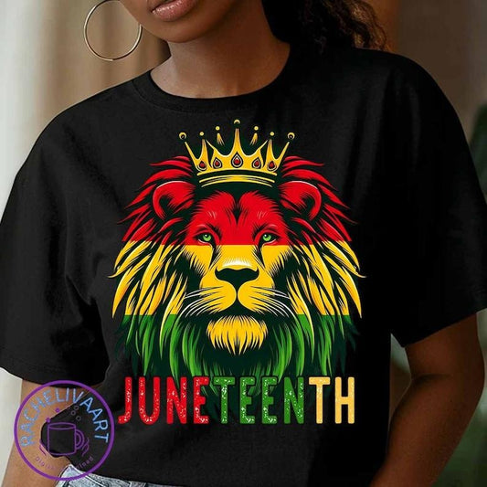 Juneteenth Lion , Juneteenth , Juneteenth since 1865 , Black History , Breaking Every Chain , African Map