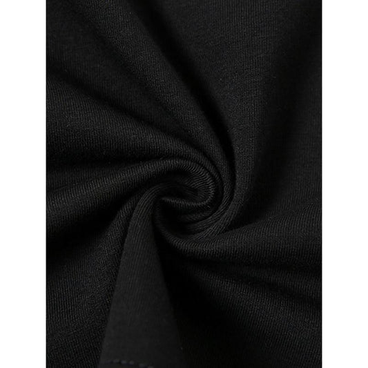 Just Because I'm Awake Print Men's Crew Neck Short Sleeve Tee Fashion T-Shirt, Casual Comfy Breathable Top For Spring Summer Holiday Leisure Vacation Men's Clothing As Gift Made in USA