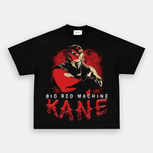 KANE V2 TEE, Wrestling Graphic Tee, WWE Tee, Sports T-shirt, Athlete Shirt, Wrestling Gift, Fitness Tee Crewneck Clothing Cotton Menswear