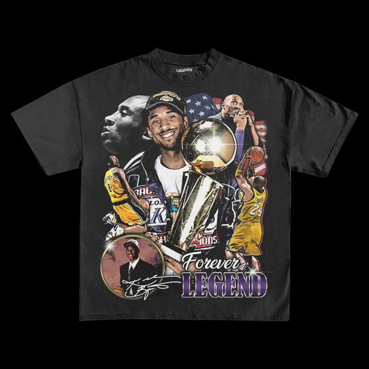 KB LEGEND FOREVER VINTAGE TEE | MEN'S GRAPHIC T-SHIRT SWEATSHIRT HOODIE | GIFT FOR FAN