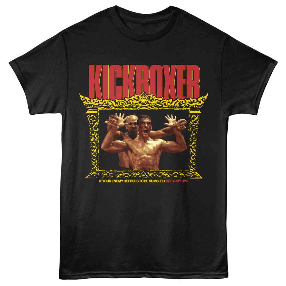 Kickboxer - Destroy Your Enemy - American Classics - Officially Licensed Adult Short Sleeve T-Shirt
