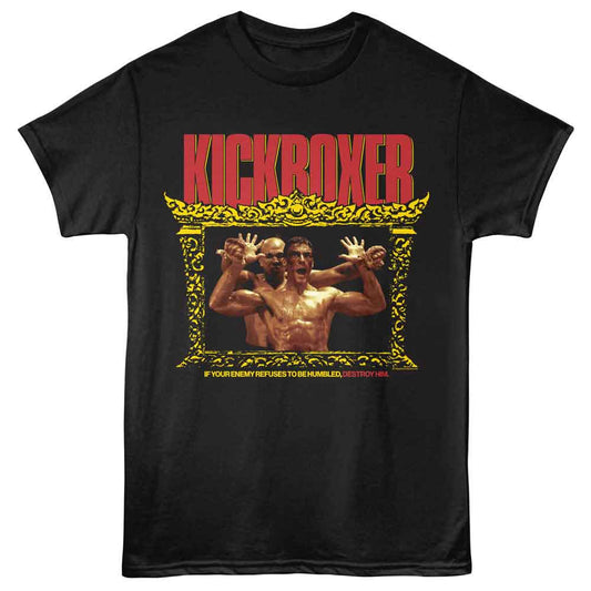 Kickboxer - Destroy Your Enemy - American Classics - Officially Licensed Adult Short Sleeve T-Shirt