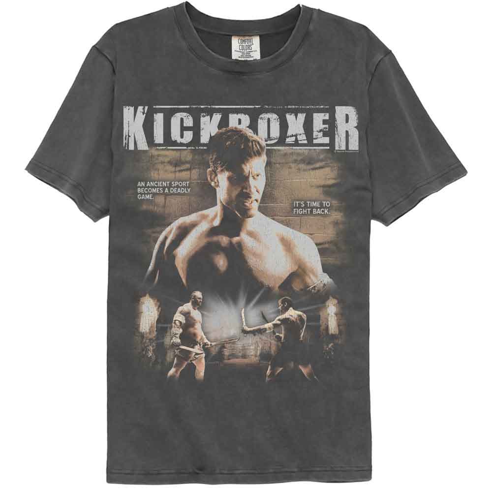 Kickboxer - Fight Scene - American Classics - Officially Licensed Adult Short Sleeve Comfort Color T-Shirt