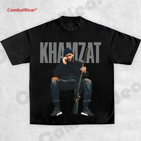 KHAMZAT CHIMAEV TEE, Boxing T-shirt, Fighter Tee, Boxer Shirt, Sports Shirt, Vintage Boxing Tee, Graphic Boxing Champ T-Shirt Crewneck Clothing