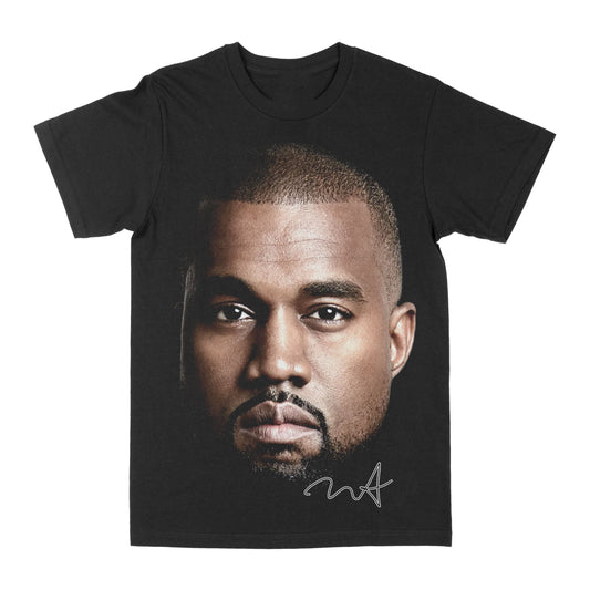 Kanye West "Big Face" Graphic Tee Style001