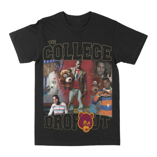 Kanye West The College III Dropout Graphic Tee Style001