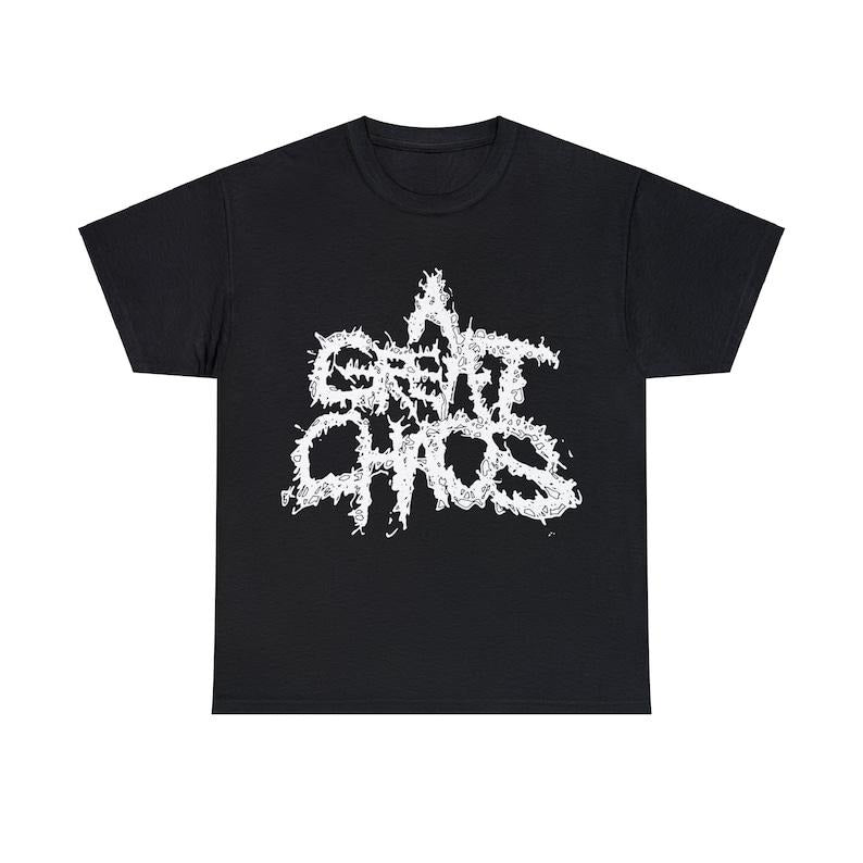 Ken Carson A Great Chaos Spellout T-shirt AGC Tee Shirt Opium Merch