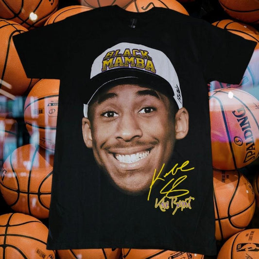 Kobe Bryant Rookie Draft Day throwback Graphic T-shirt S-3XL Menswear Top