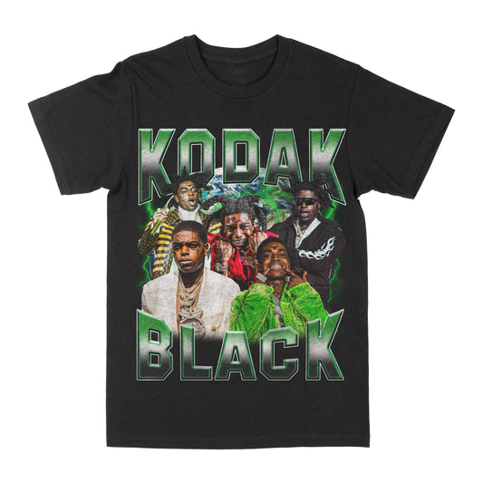 Kodak Black Green Graphic Tee