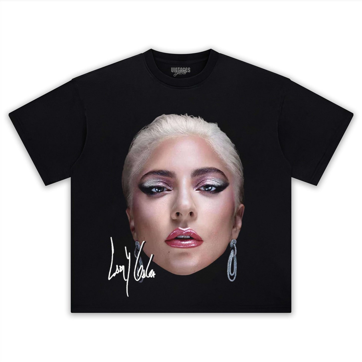 LADY GAGA 2025 BIG FACE TEE