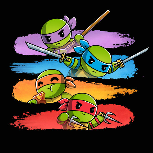 Colorful Teenage Mutant Ninja Turtles