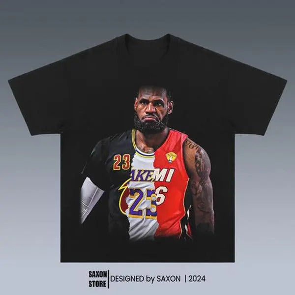 LEBRON JAMES GRAPHIC TEE | VINTAGE GRAPHIC T-SHIRT SWEATSHIRT HOODIE | SPORT TEE | GIFT FOR FAN V10