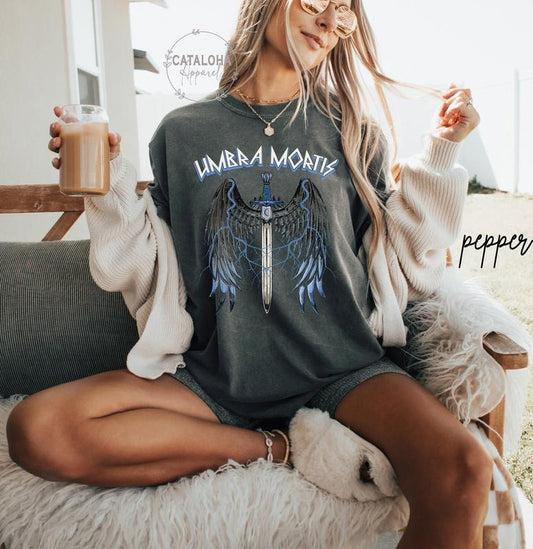LICENSED,  Umbra Mortis Hunt t-shirt, Bryce Danika Ruhn Danaan Rhysand, Sarah J Maas, Crescent City tshirt, Ruhn Danaan tee