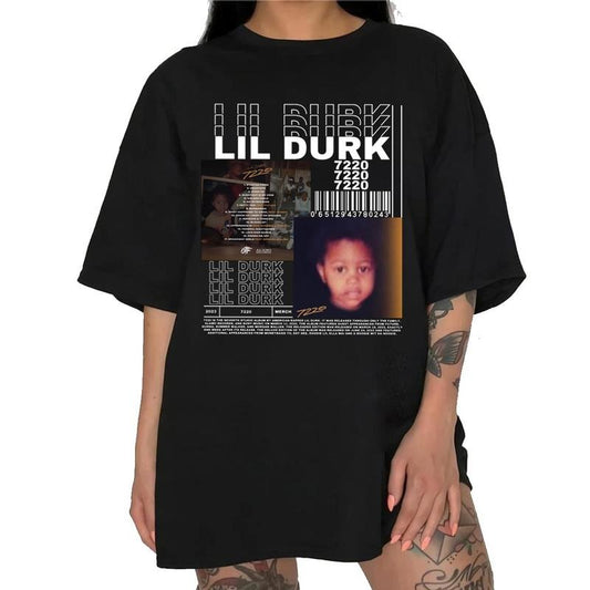 LIL DURK Unisex T Shirt, Vintage LIL DURK  Rapper Sweater, Retro LIL DURK  Graphic Hoodie shirts Rapper, Hiphop