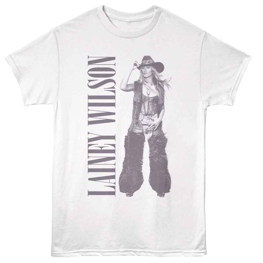 Lainey Wilson - Cowgirl Outfit - American Classics - White Adult Short Sleeve T-Shirt
