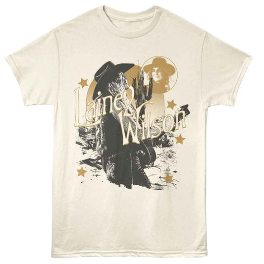 Lainey Wilson - Desert And Stars - American Classics - Natural Adult Short Sleeve T-Shirt