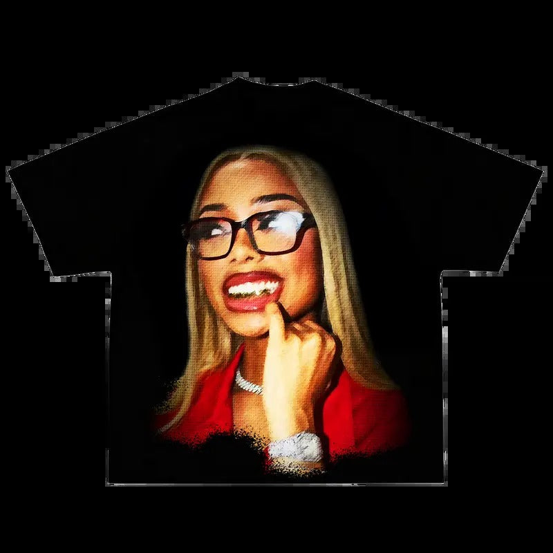 Ladyyy London Tee, 90s Vintage Rap Graphic Shirt.