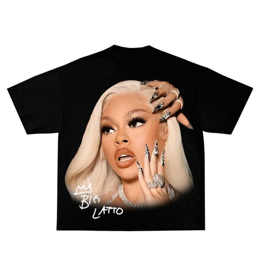 Lattoo Rap Graphic Tee Shirt