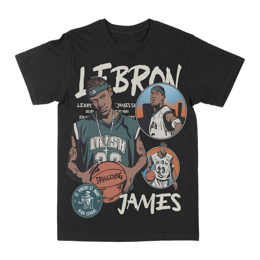 LeBron James "St. Vincent St. Mary" Graphic Tee Style001