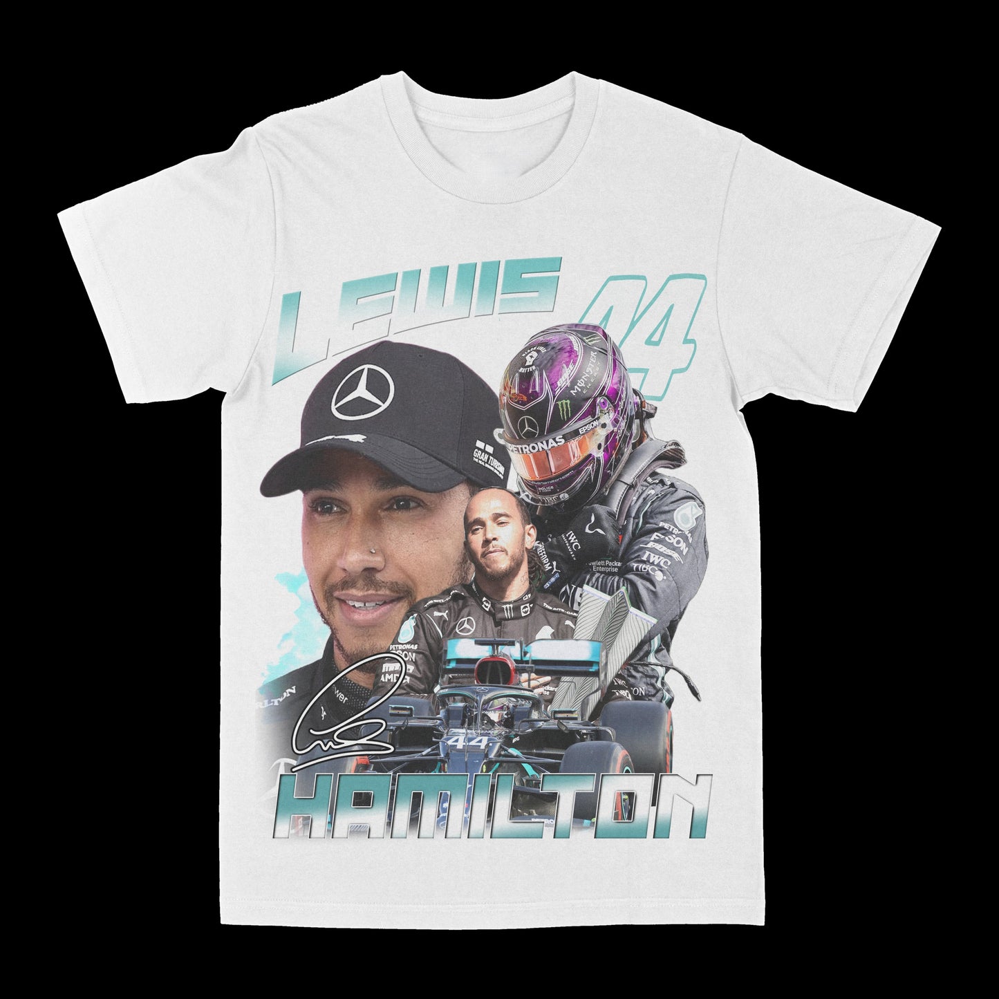 Lewis Hamilton Graphic Tee Style001