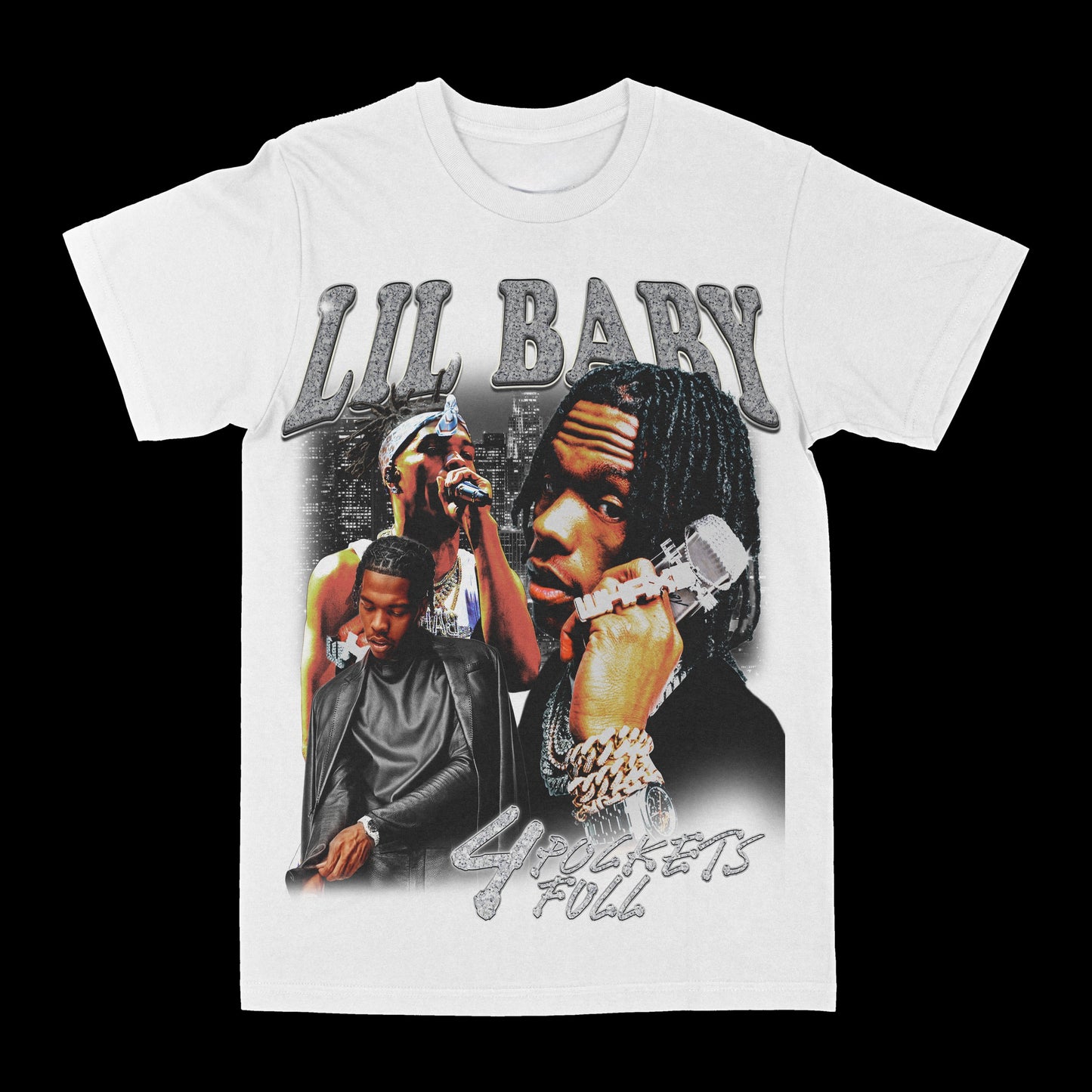 Lil Baby "4 Pockets Full" Graphic Tee Style001
